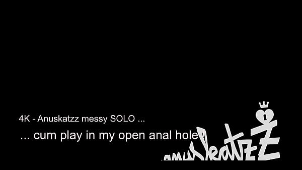 Inked babe craves anal Gaping and messy cumplay