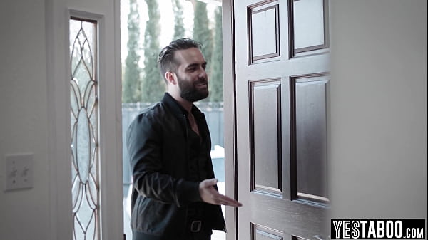 Frustrated curvy mature MILF ties up and dominates big dick stud