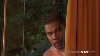 Black Brazilian Sandy Rio Anal Pounded by 2 Chocolate Cocks