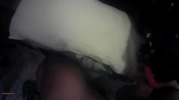 Laura on Heels step sister 2022 in sexy clothes and high heels bound on a bed, has to suck a big cock and swallows cum (teaser only).