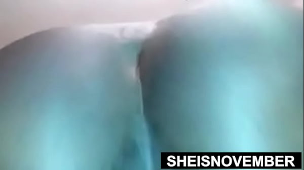 Sexy Bitch Spreading Hairy Asshole In High Heels While Crawling In Stockings Closeup, Busty Young Ebony Geek Sheisnovember Standing, Perfect Body Exposed, Large Saggy Natural Titties And Hard Nipples Jiggling By Msnovember