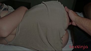 Freezing Outside, Melting Inside Step-Mom’s Pussy